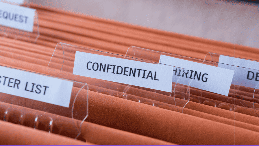 Example of keeping records by type