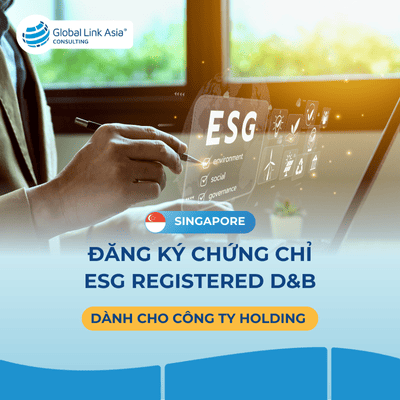 đăng ký chứng chỉ ESG Registered D&B công ty Holding Singapore