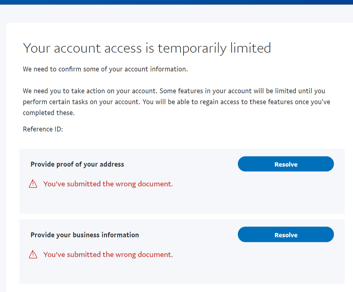 Truy cập tài khoản PayPal và xác thực 