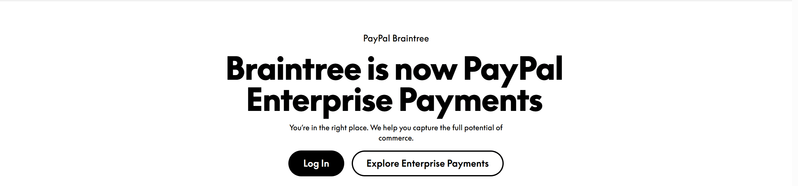 Braintree cổng thanh toán dành cho công ty lớn