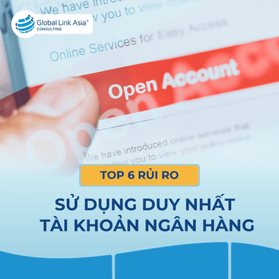 rủi ro khi doanh nghiệp sử dụng một tài khoản ngân hàng