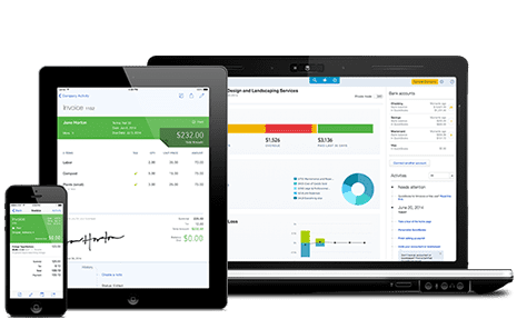 QuickBooks synchronizes data across multiple devices